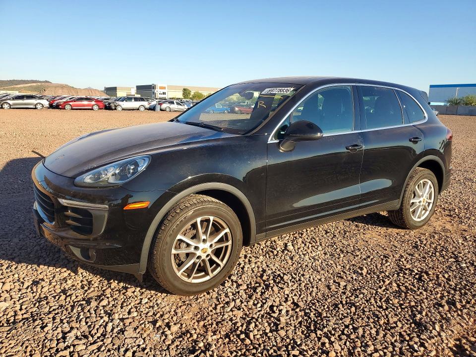 2016 Porsche Cayenne VIN WP1AA2A2XGKA09668 — COPART salvage auction photo