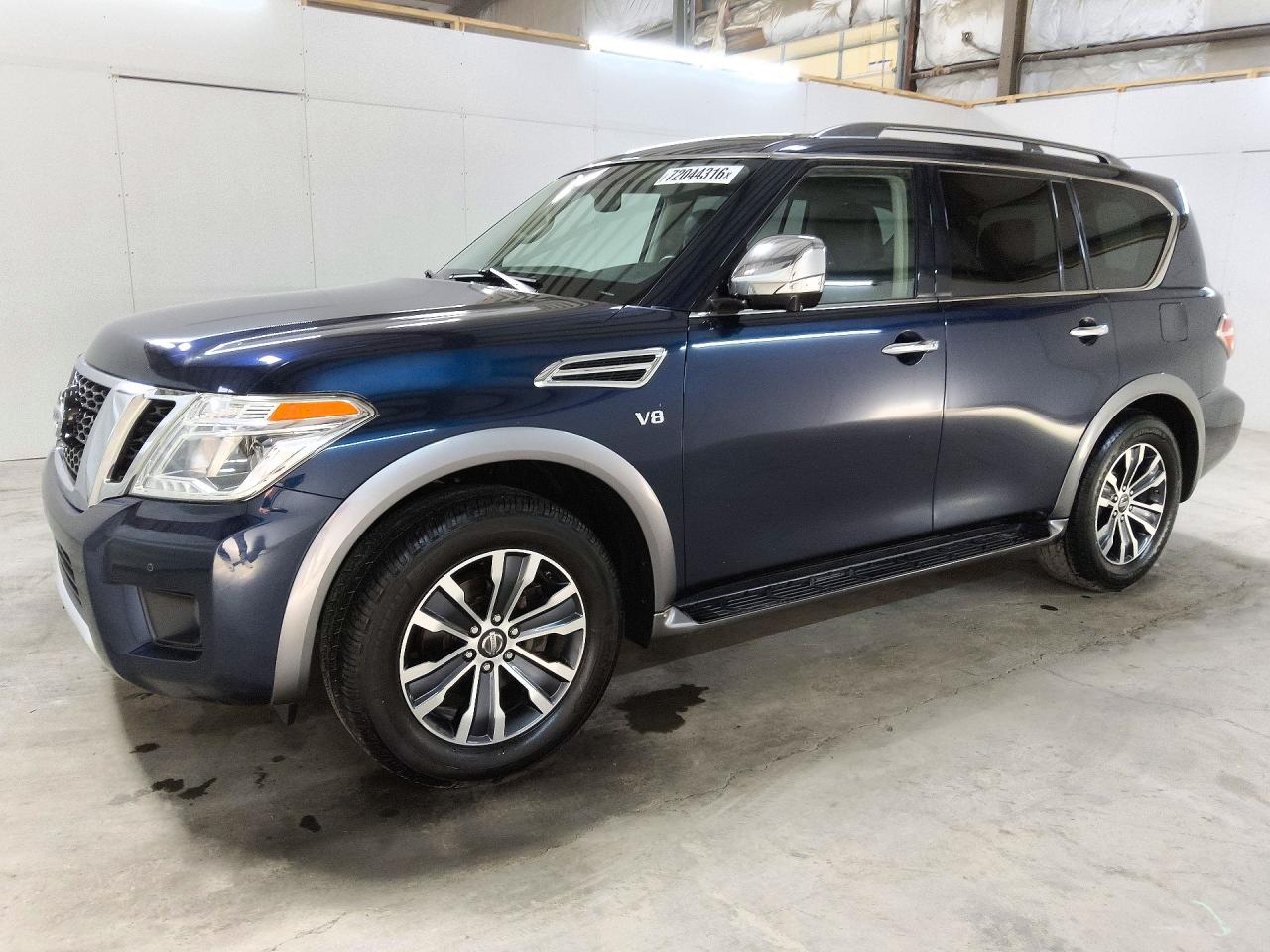 2018 Nissan Armada VIN JN8AY2NC4J9554445 — COPART salvage auction photo
