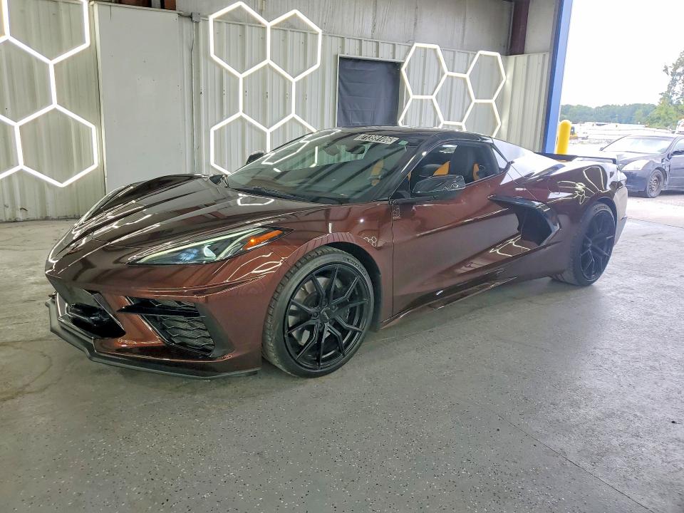 2022 Chevrolet Corvette stingray VIN 1G1YB3D41N5104690 — COPART salvage auction photo