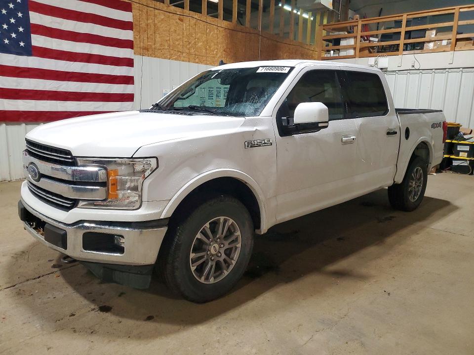 2020 Ford F-150 lightning VIN 1FTEW1E40LKF44691 — COPART salvage auction photo
