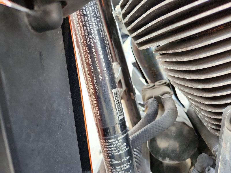 2015 Harley-davidson Flhtcu VIN 1HD1FCM14FB674218 COPART salvage auction — MINOR DENT/SCRATCHES, FL - CERT OF TITLE-REBUILT, sold $2,200 on 2026-10-21 (photo 9)