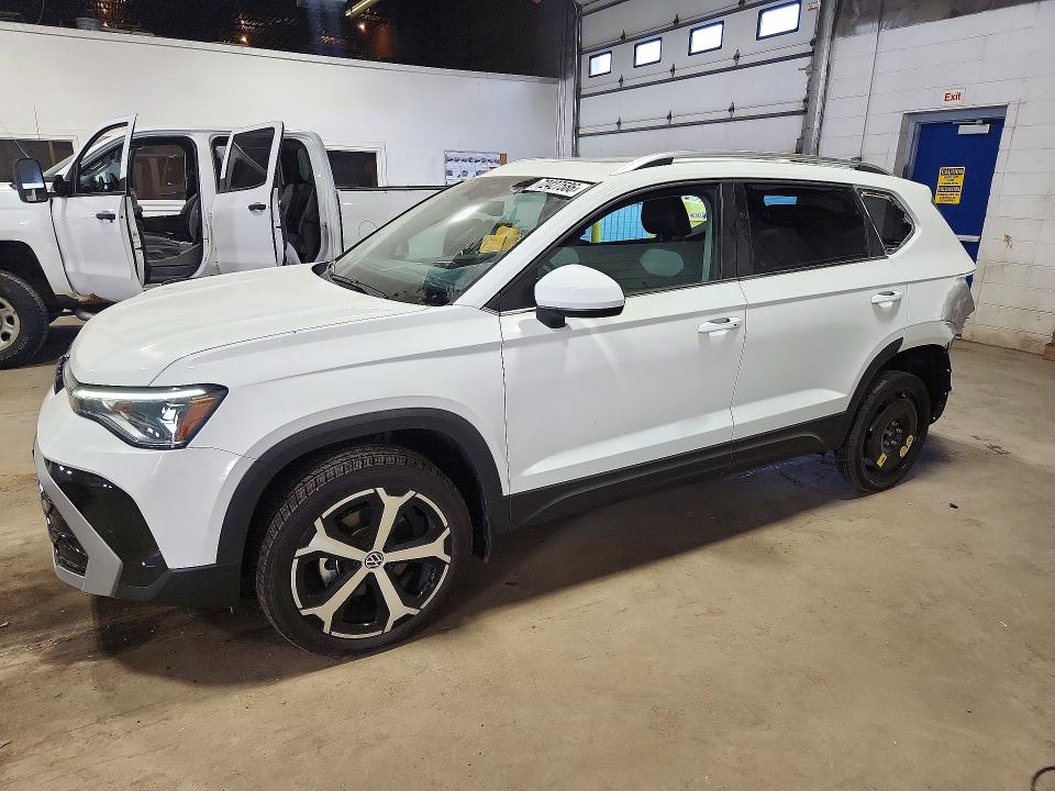 2025 Volkswagen Taos VIN 3VV4C7B26SM058079 — COPART salvage auction photo