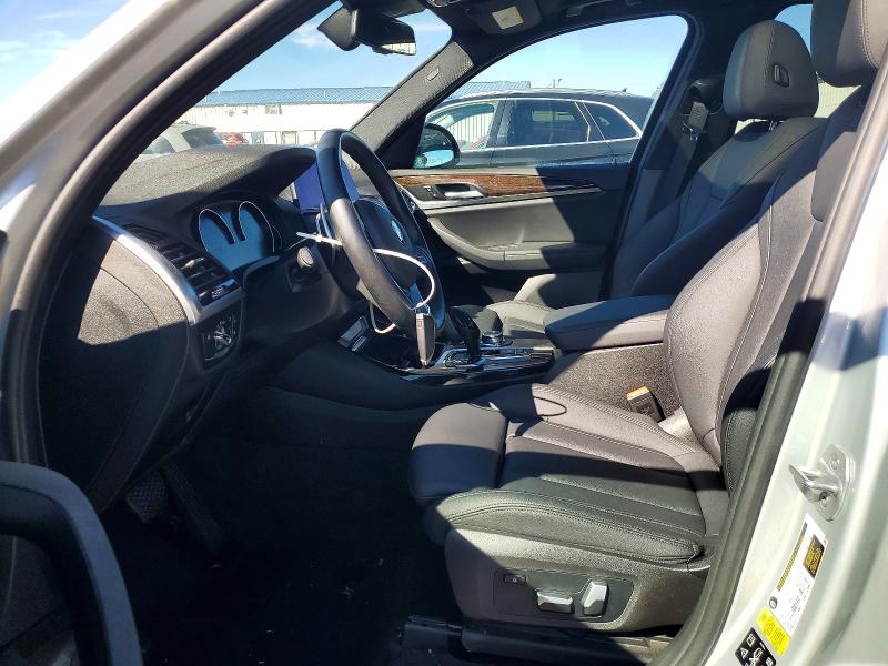 2021 BMW X3 VIN 5UXTY5C05M9G26192 COPART salvage auction — WATER/FLOOD, PA - CERT OF SALVAGE-W=FLOOD VEH, sold $9,300 on 2026-10-23 (photo 7)