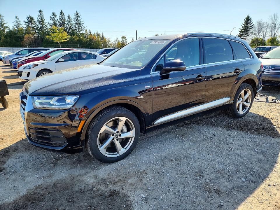 2018 Audi Q7 VIN WA1MAAF70JD011917 — COPART salvage auction photo