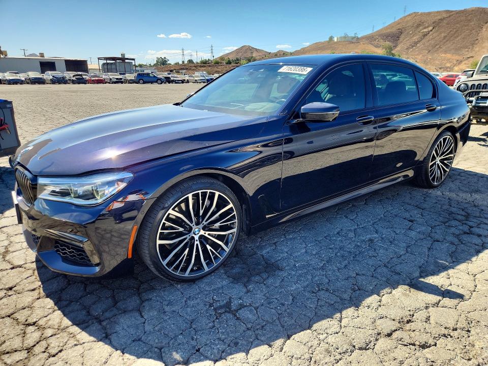 2019 BMW 7 series VIN WBA7F0C51KGM24900 — COPART salvage auction photo