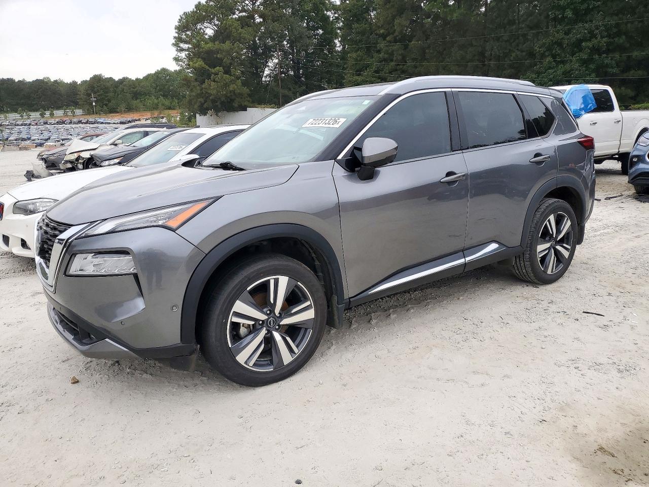 2022 Nissan Rogue VIN 5N1BT3CA8NC712716 — COPART salvage auction photo