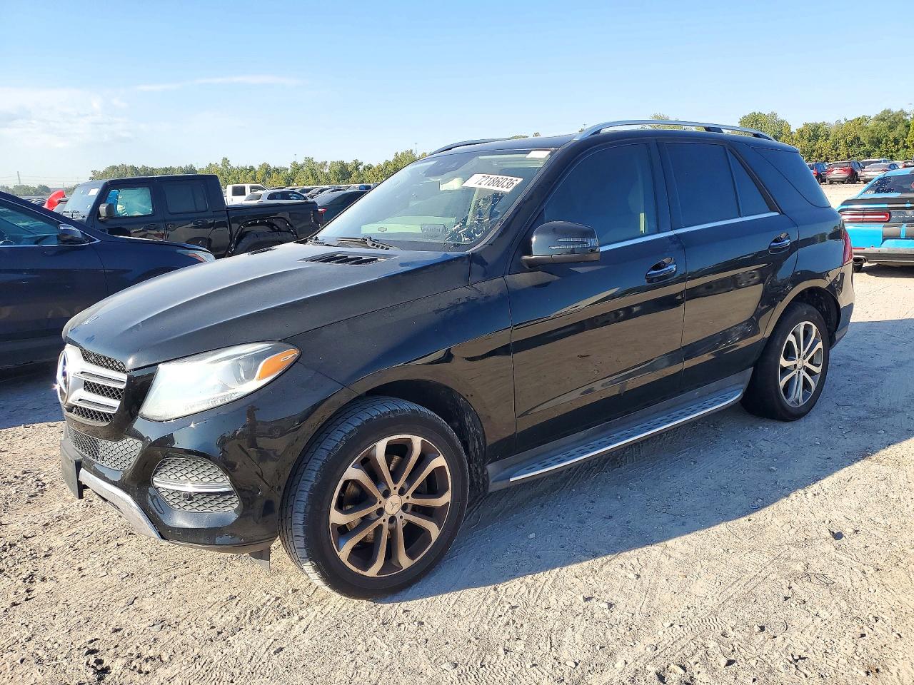 2016 Mercedes-Benz GLE-Class VIN 4JGDA5JBXGA666035 — COPART salvage auction photo