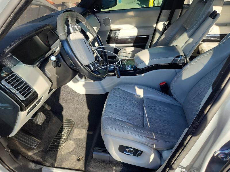 2017 Land rover RANGE ROVER VIN SALGS2FV3HA370610 COPART salvage auction — NORMAL WEAR, VA - CERTIFICATE OF TITLE, sold $2,800 on 2026-10-09 (photo 7)