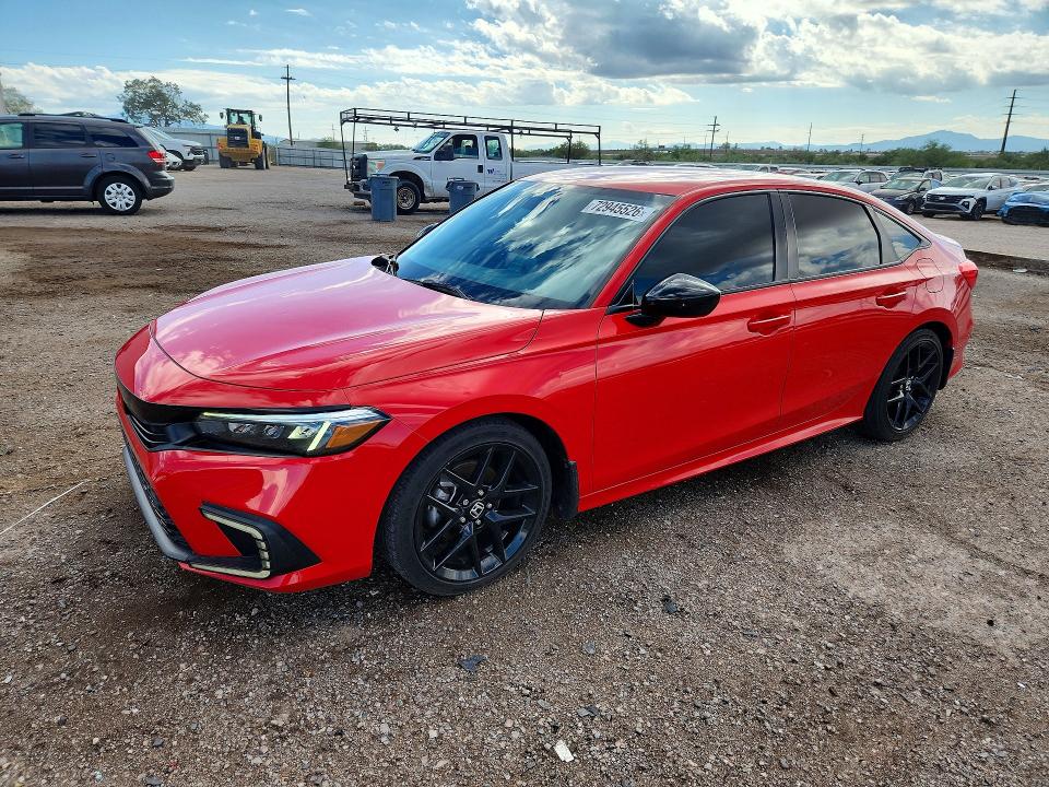 2023 Honda Civic VIN 2HGFE2F55PH520549 — COPART salvage auction photo