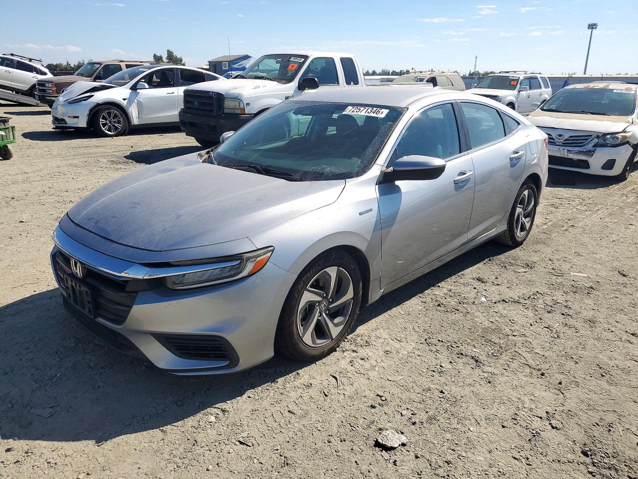 2019 Honda Insight VIN 19XZE4F51KE003986 — COPART salvage auction photo
