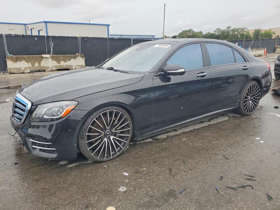 2018 Mercedes-benz S-klasse VIN WDDUG8DB6JA393186 — COPART salvage auction photo