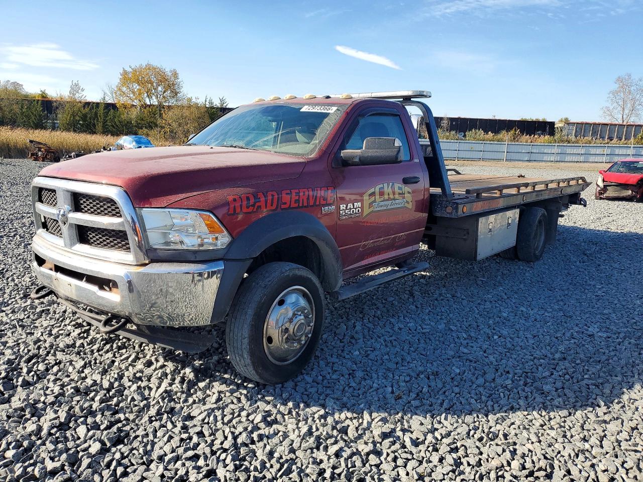 2014 Ram 5500 VIN 3C7WRNDJ1EG100601 — COPART salvage auction photo