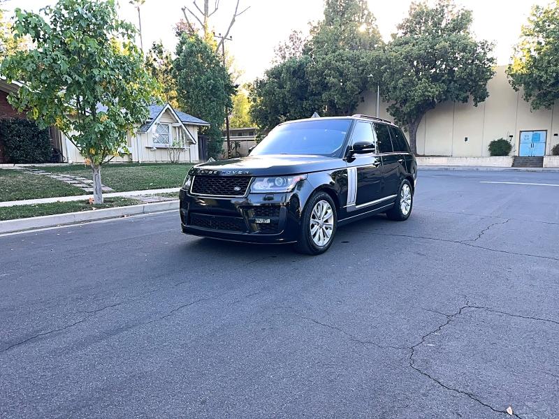 2016 Land rover RANGE ROVER VIN SALGS2KF2GA308225 COPART salvage auction — SIDE, Tx - Salvage Vehicle Title (P), sold $9,500 on 2026-10-23 (photo 2)