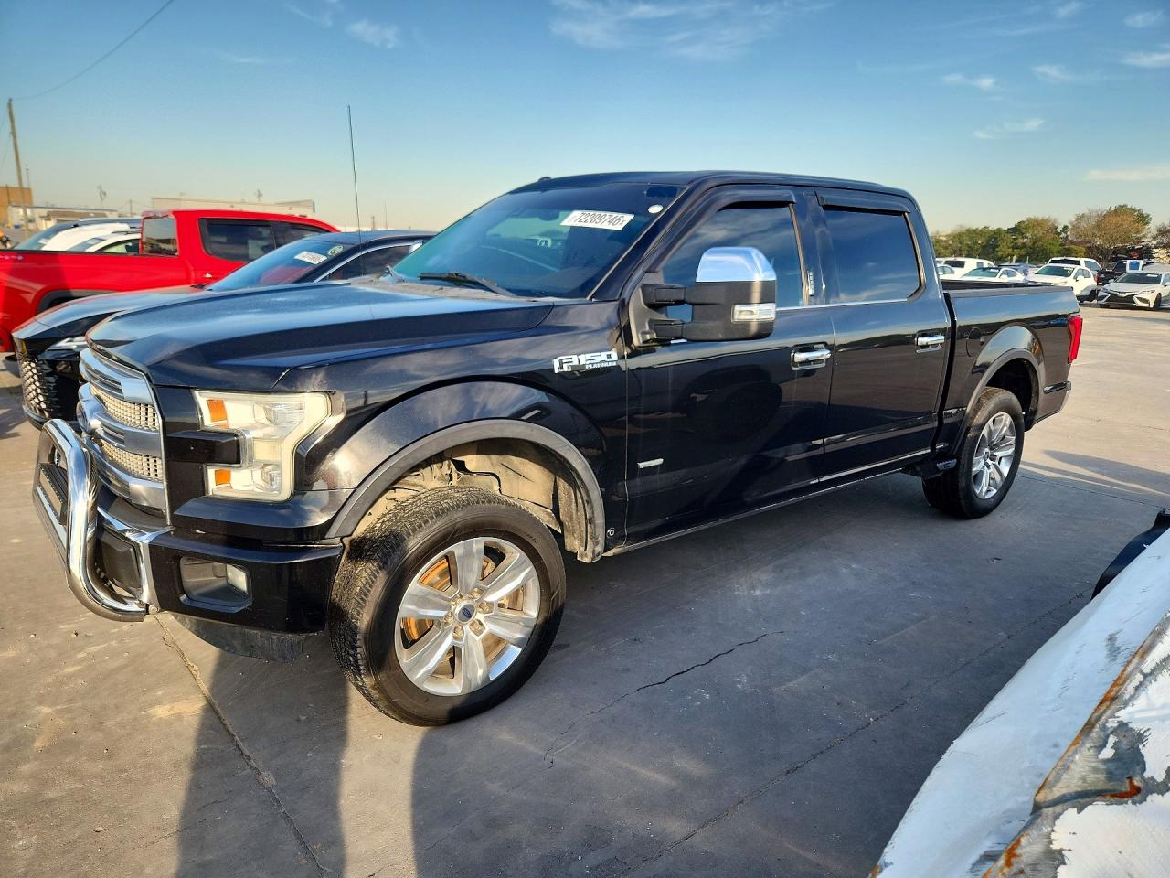 2015 Ford F-150 Lightning VIN 1FTEW1EG6FFA29203 — COPART salvage auction photo