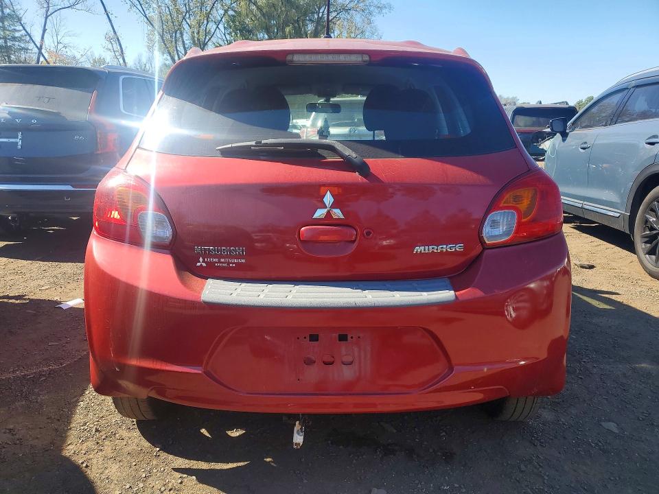 2015 Mitsubishi Mirage VIN ML32A4HJ1FH055774 COPART salvage auction — SIDE, CT - CERT OF TITLE-SALVAGE, sold $525 on 2026-10-10 (photo 6)