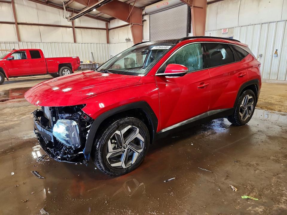 2022 Hyundai Tucson VIN 5NMJECAE3NH106452 — COPART salvage auction photo
