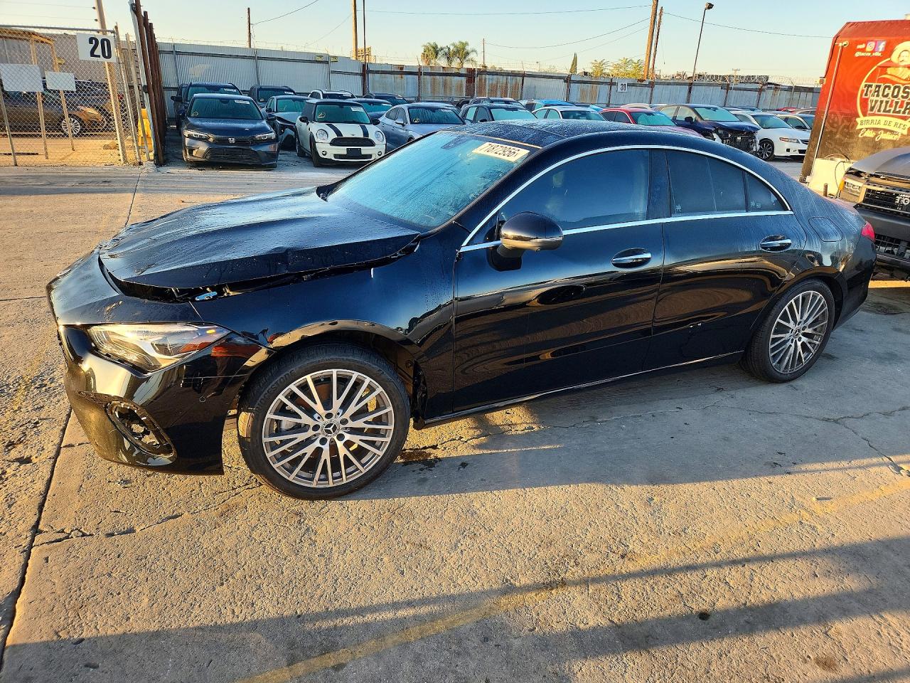 2025 Mercedes-Benz CLA-Class VIN W1K5J4GB3SN532355 — COPART salvage auction photo