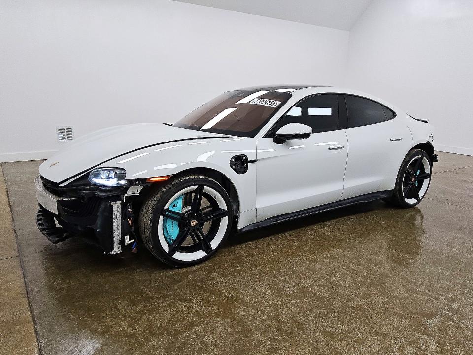 2020 Porsche Taycan VIN WP0AC2Y17LSA71356 — COPART salvage auction photo