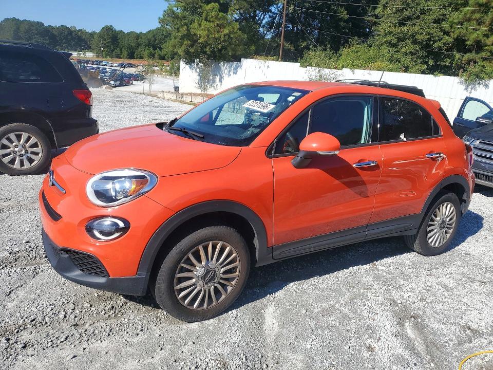 2021 Fiat 500x VIN ZFBNF3A11MP889260 — COPART salvage auction photo