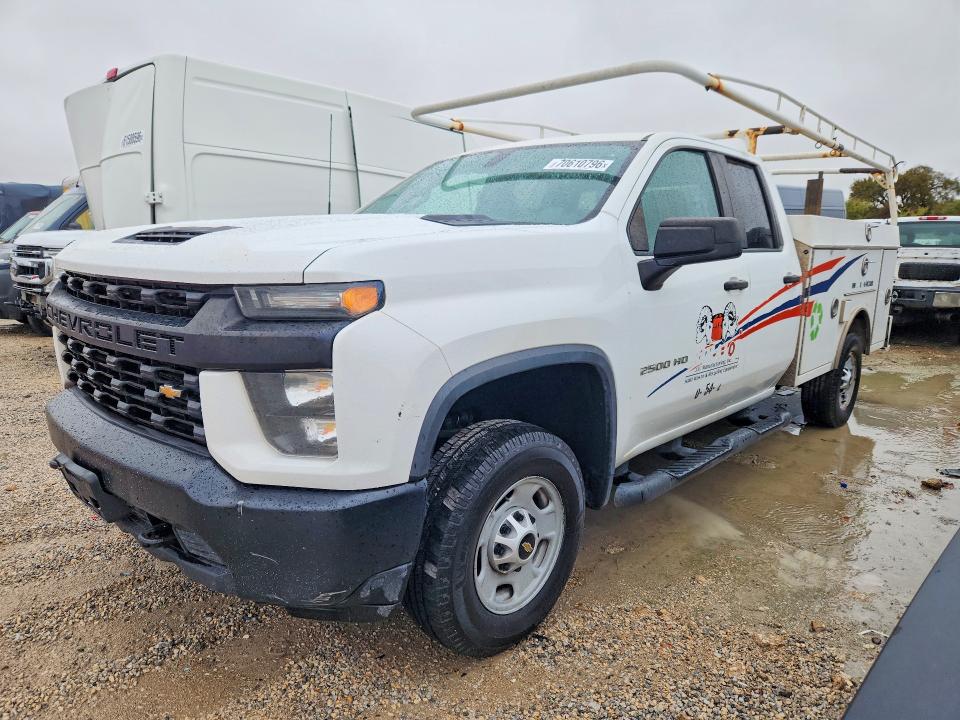 2020 Chevrolet Silverado 2500 VIN 1GC2YLE77LF222156 — COPART salvage auction photo