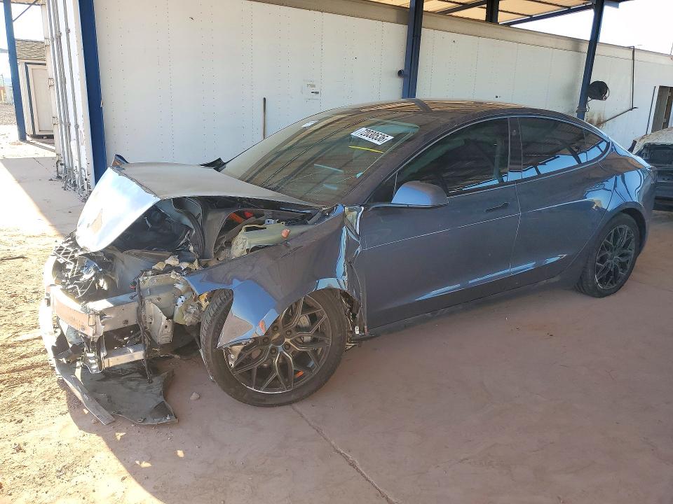 2021 Tesla Model 3 VIN 5YJ3E1EB4MF071952 — COPART salvage auction photo