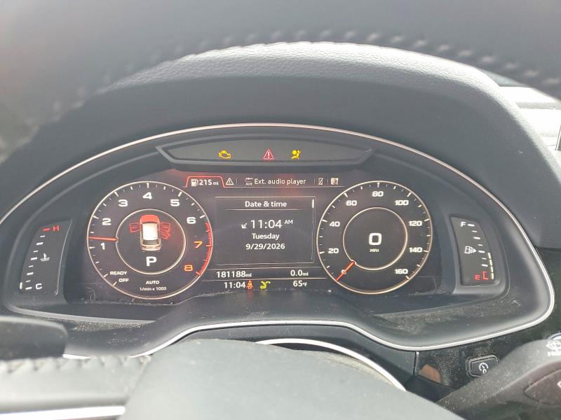 2019 Audi Q7 VIN WA1LAAF7XKD001053 COPART salvage auction — MINOR DENT/SCRATCHES, OH - CERTIFICATE OF TITLE (P), sold $6,700 on 2026-10-08 (photo 9)