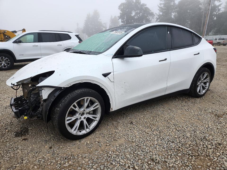 2023 Tesla Model y VIN 7SAYGDEE5PF816887 COPART salvage auction — FRONT END, Salvage Title, sold $11,200 on 2026-10-24 (photo 1)