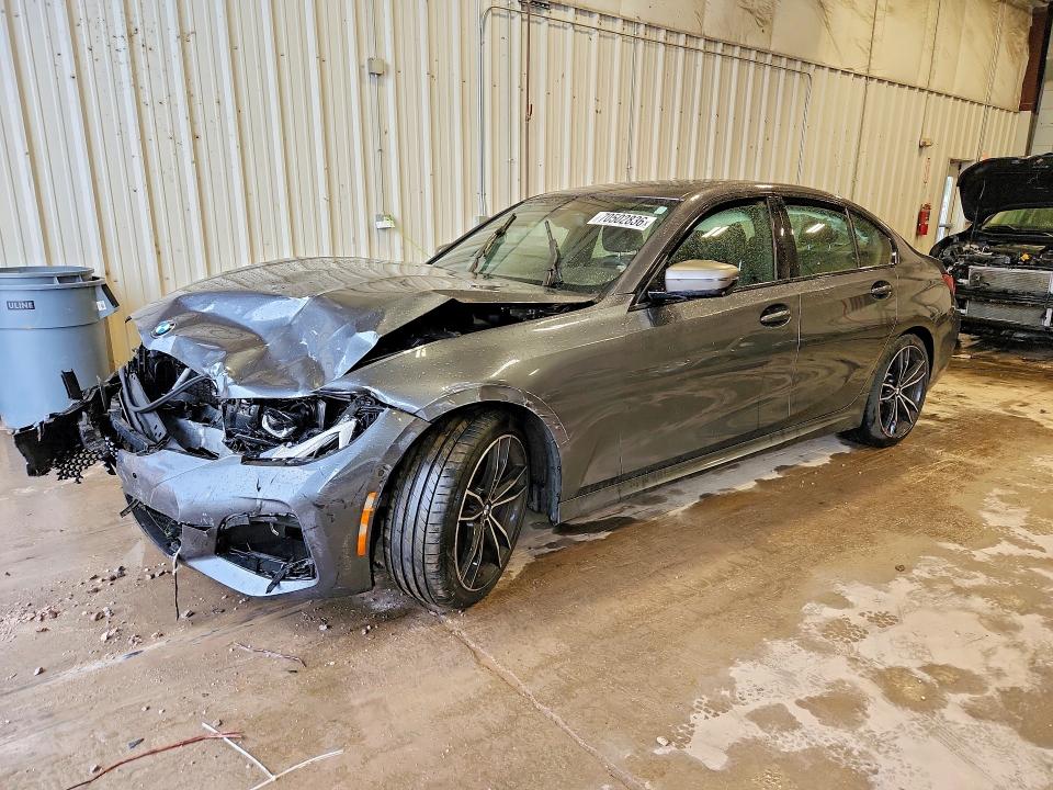 2021 BMW 3er VIN 3MW5U9J01M8B57154 — COPART salvage auction photo