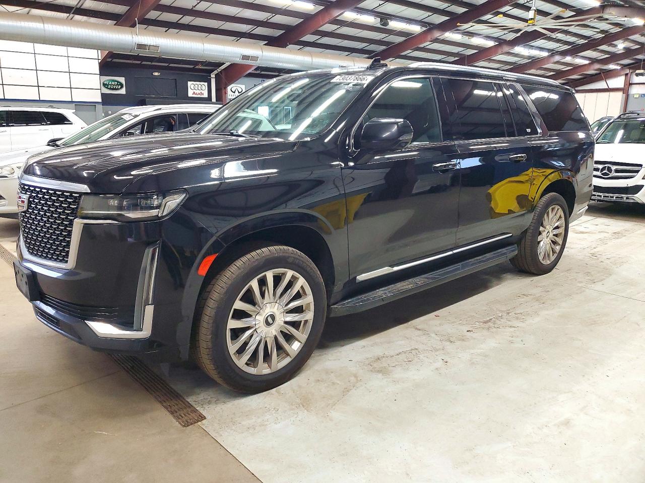 2021 Cadillac Escalade ESV VIN 1GYS4LKL8MR166512 — COPART salvage auction photo