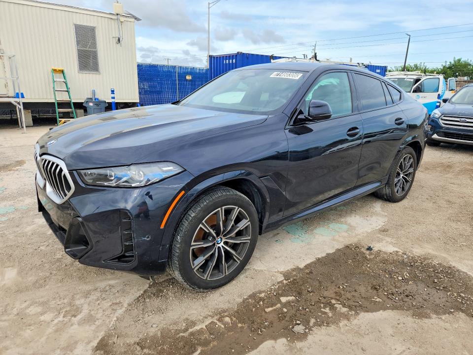 2026 BMW X6 VIN 5UX33EX05T9134332 — COPART salvage auction photo