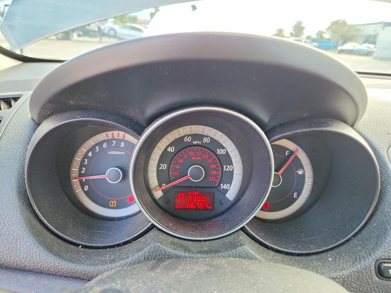 2010 Kia Forte VIN KNAFU6A23A5183624 COPART salvage auction — MINOR DENT/SCRATCHES, NM - CERTIFICATE OF TITLE, sold $0 on 2026-10-07 (photo 9)