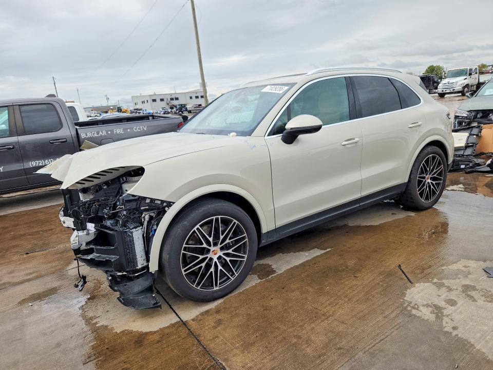 2025 Porsche Cayenne VIN WP1AA2AY3SDA06614 — COPART salvage auction photo