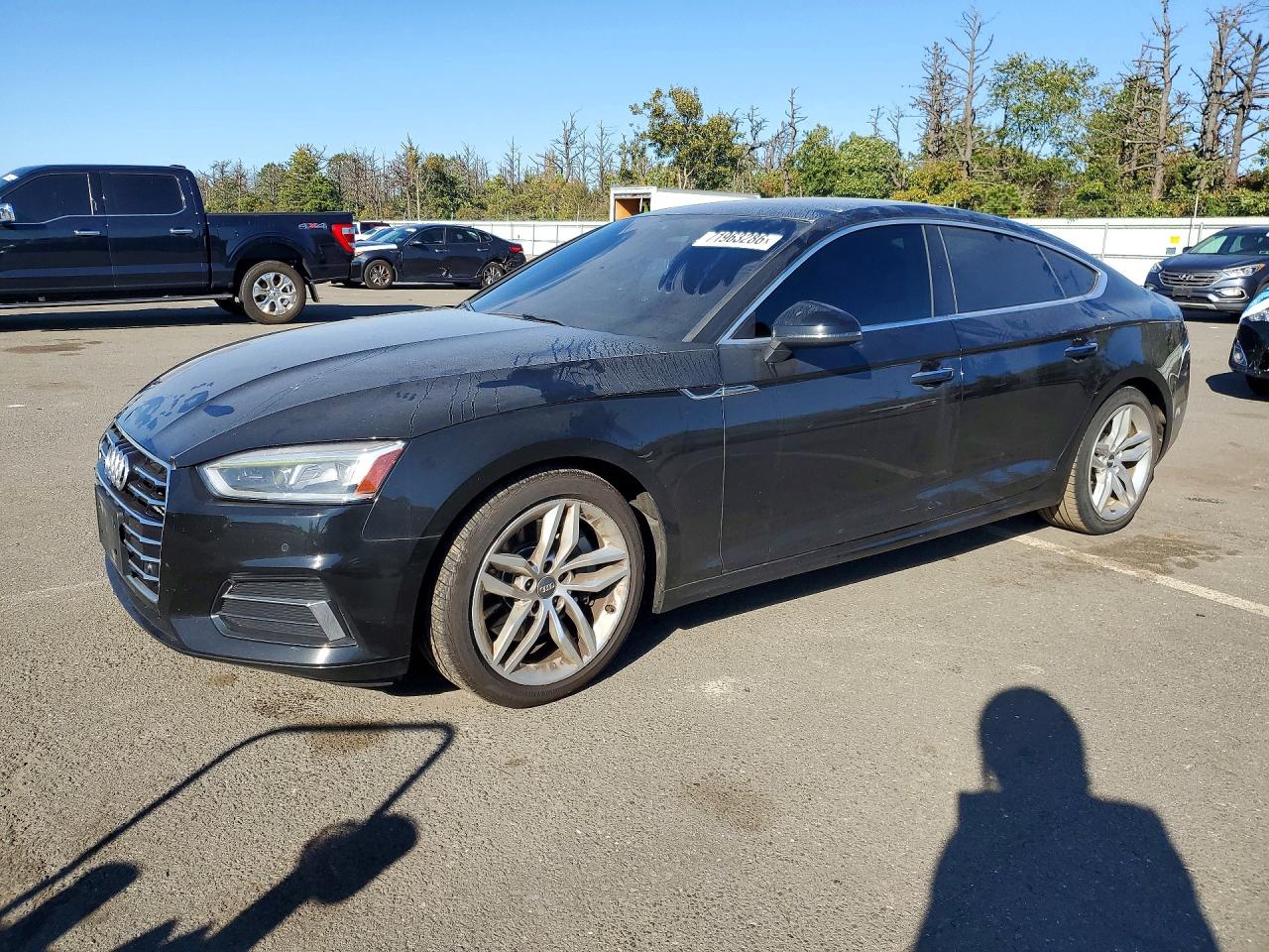 2019 Audi A5 VIN WAUBNCF55KA066715 — COPART salvage auction photo