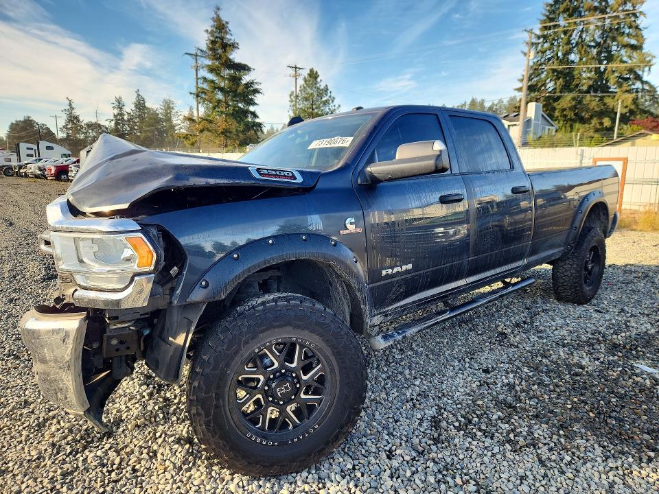 2019 Ram 3500 VIN 3C63R3GL3KG711122 — COPART salvage auction photo