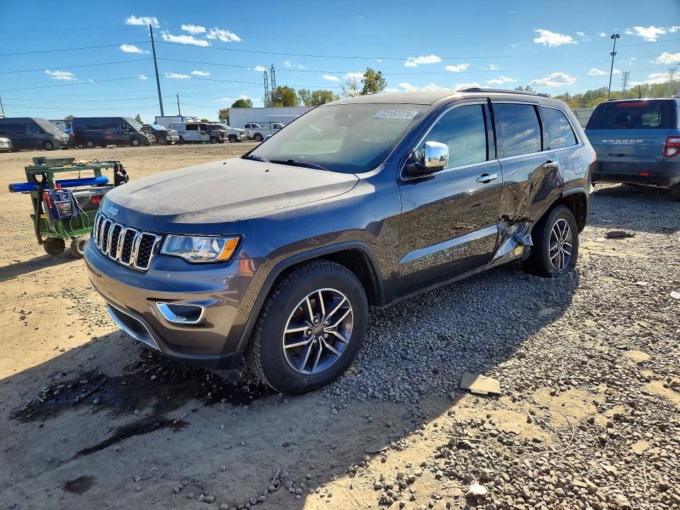 2019 Jeep Grand cherokee VIN 1C4RJFBG0KC611455 — COPART salvage auction photo
