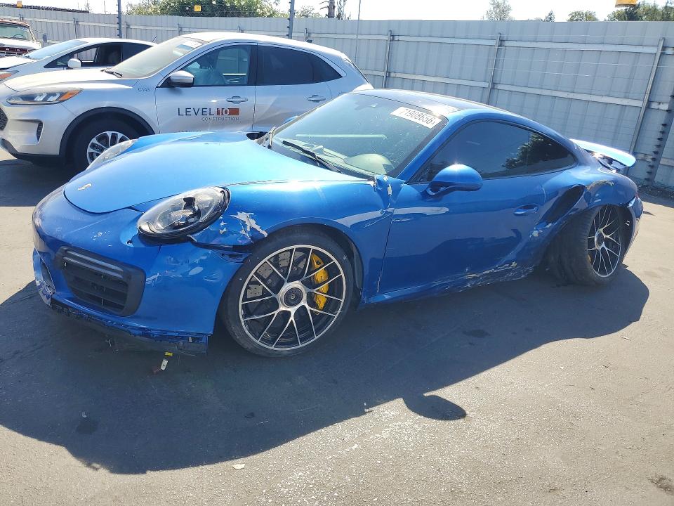 2017 Porsche 911 VIN WP0AD2A95HS166435 — COPART salvage auction photo