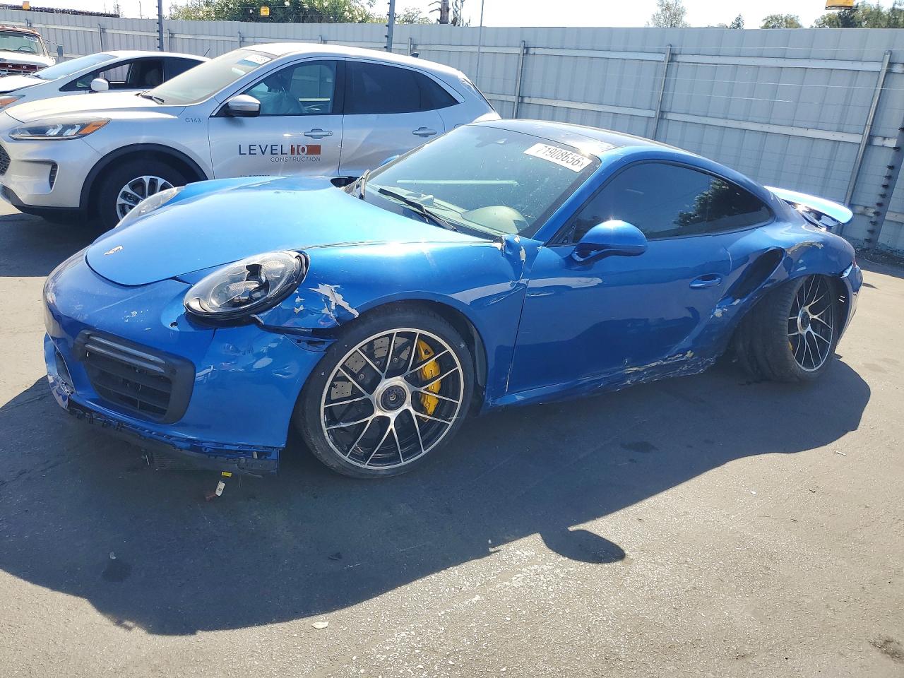 2017 Porsche 911 VIN WP0AD2A95HS166435 — COPART salvage auction photo
