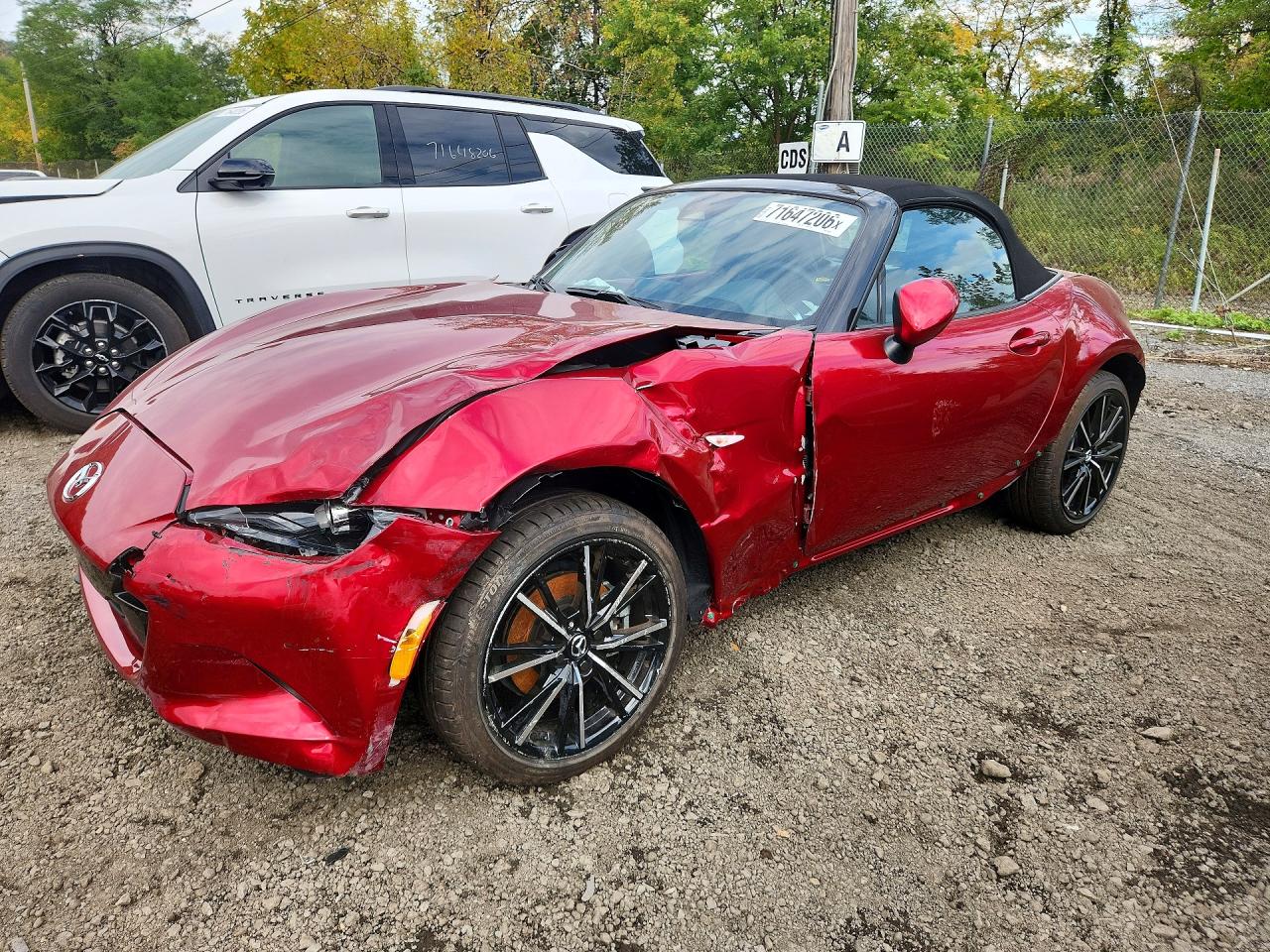 2026 Mazda MX-5 Miata VIN JM1NDAD70T0706560 — COPART salvage auction photo