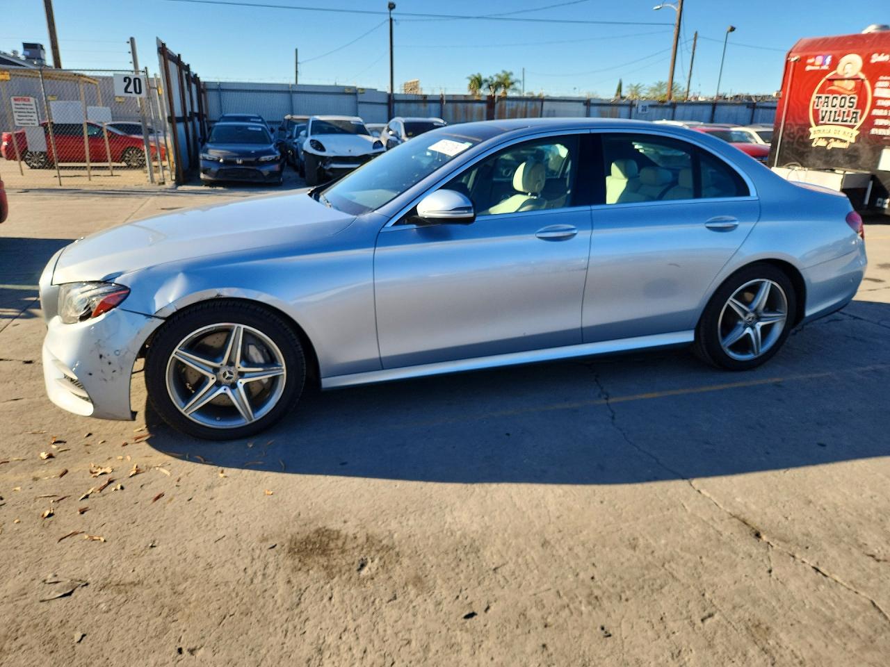 2018 Mercedes-Benz E-Class VIN WDDZF4JB2JA469010 — COPART salvage auction photo