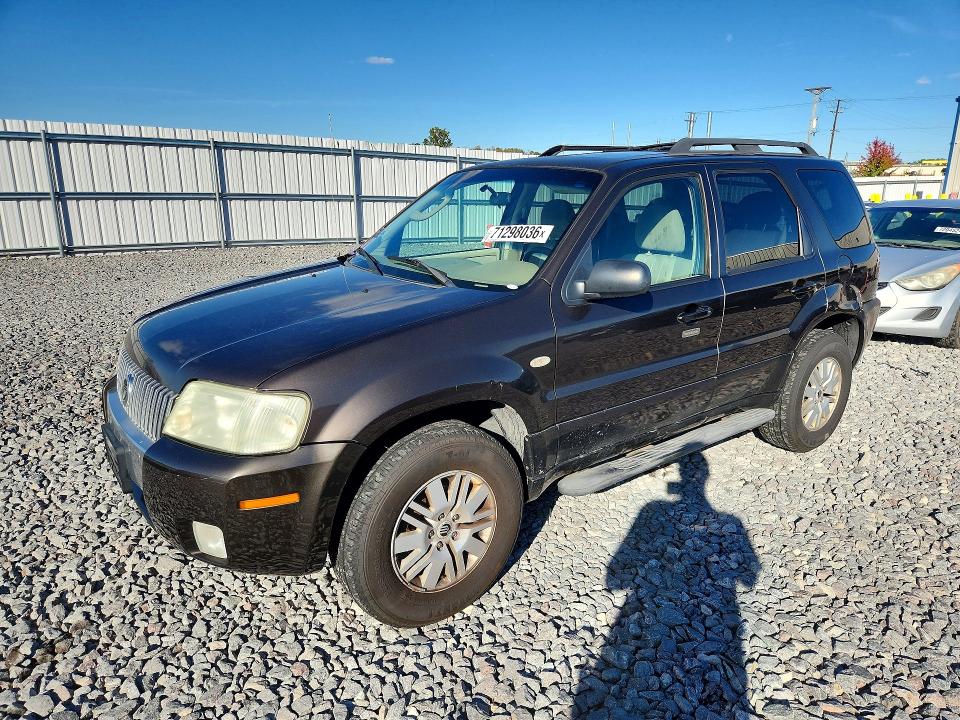 2006 Mercury Mariner VIN 4M2CU56156KJ20060 COPART salvage auction — MECHANICAL, WI - CERTIFICATE OF TITLE, sold $175 on 2026-10-12 (photo 1)