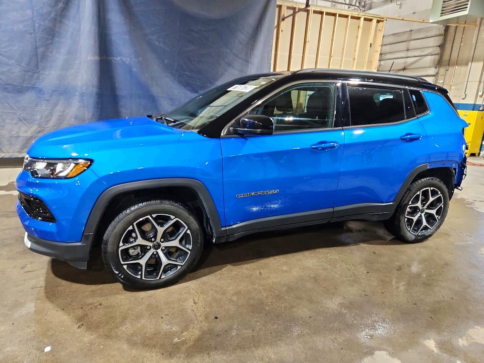 2025 Jeep Compass VIN 3C4NJDCN2ST557418 — COPART salvage auction photo