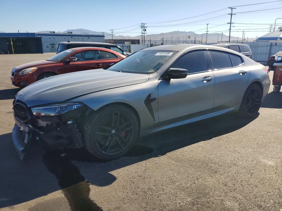2025 BMW M8 VIN WBSGV0C05SCU76976 — COPART salvage auction photo