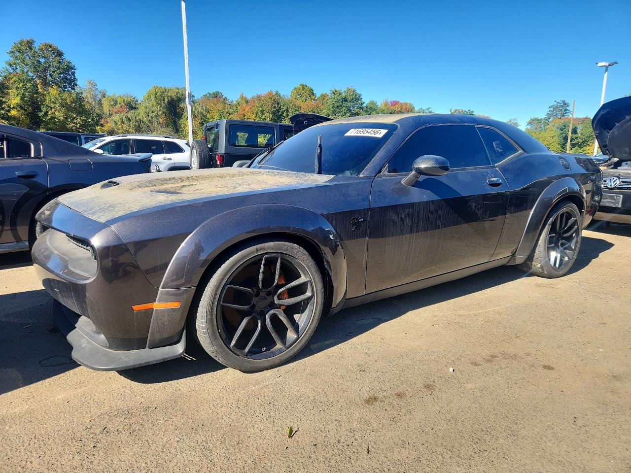 2022 Dodge Challenger VIN 2C3CDZFJ6NH160266 — COPART salvage auction photo