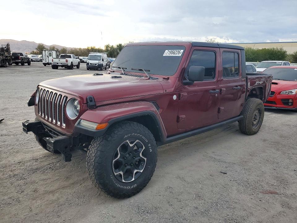 2021 Jeep Gladiator VIN 1C6HJTFG5ML528392 — COPART salvage auction photo