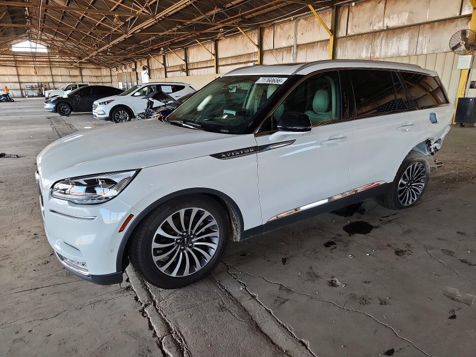 2022 Lincoln Aviator VIN 5LM5J7XC9NGL05273 — COPART salvage auction photo