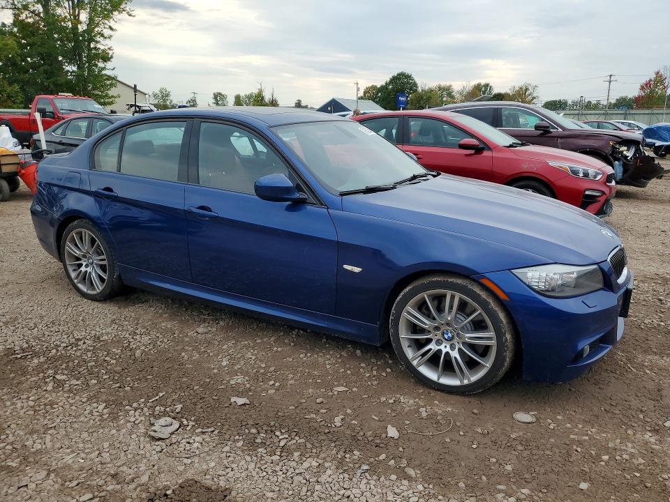 2011 BMW 3 series VIN WBAPL5C58BA918521 COPART salvage auction — MECHANICAL, NY - CERTIFICATE OF TITLE, sold $250 on 2026-10-04 (photo 4)