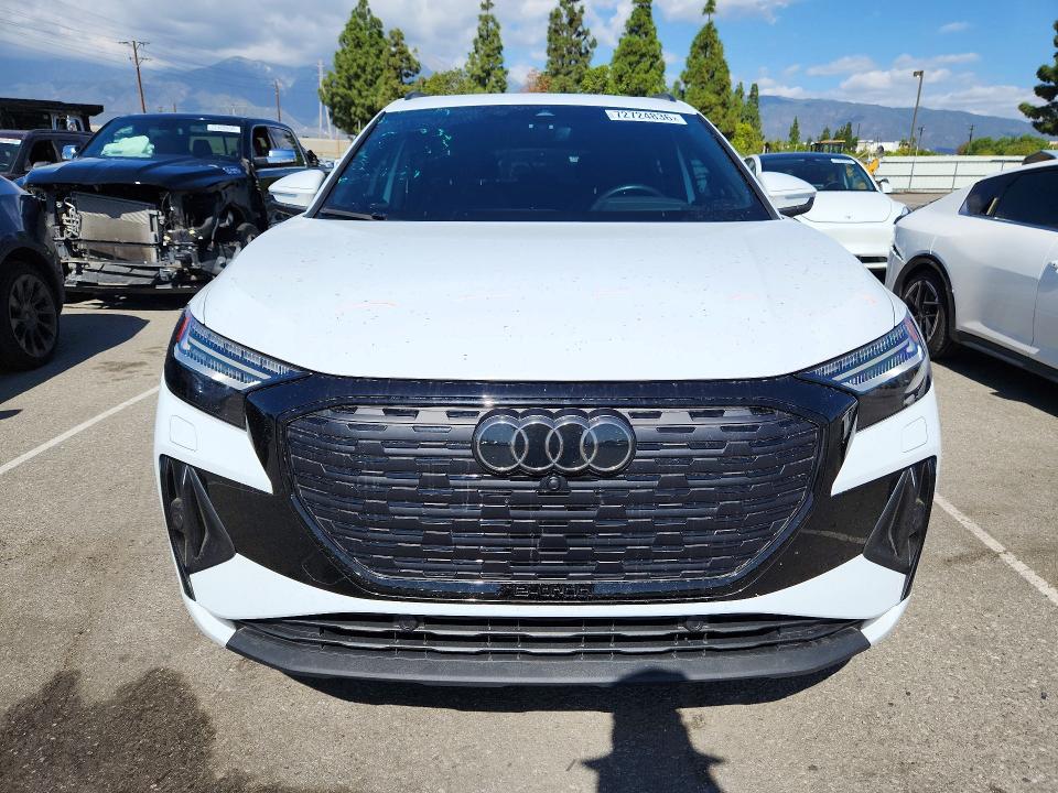 2023 Audi Q4 e-tron VIN WA1M2BFZ0PP001836 COPART salvage auction — REAR END, Ca - Salvage Certificate, sold $17,700 on 2026-10-20 (photo 5)