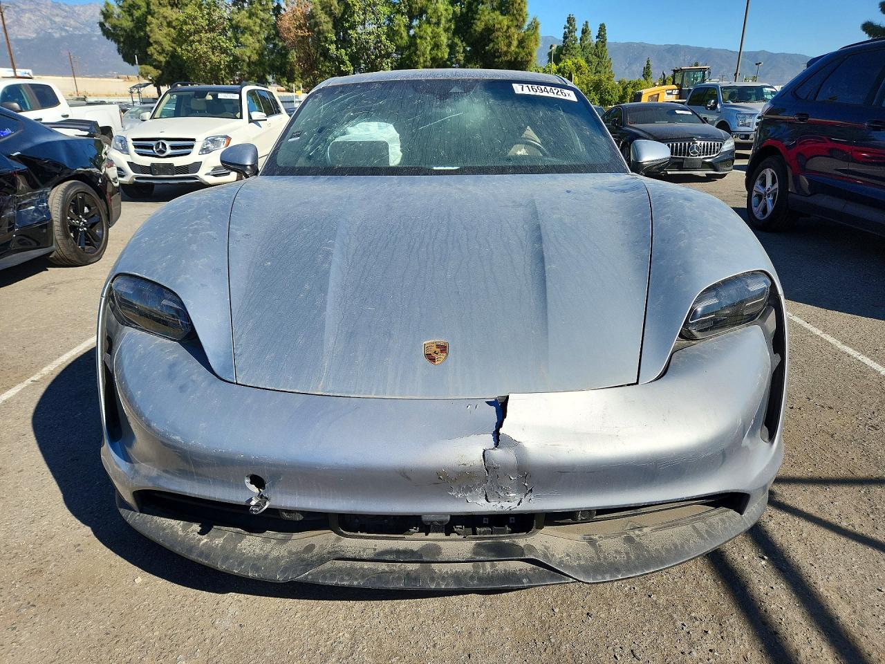 2021 Porsche Taycan VIN WP0AA2Y15MSA18811 COPART salvage auction — Front End, CA - DIS/DLR/EXP ONLY CLEAN TITLE (P), sold $19,800 on 2026-10-16 (photo 5)