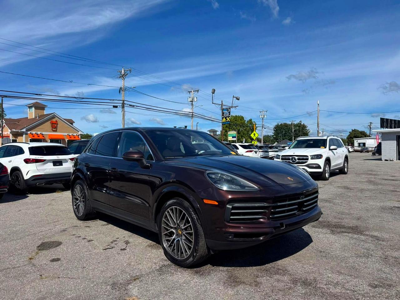 2021 Porsche Cayenne VIN WP1AA2AY2MDA03187 — COPART salvage auction photo