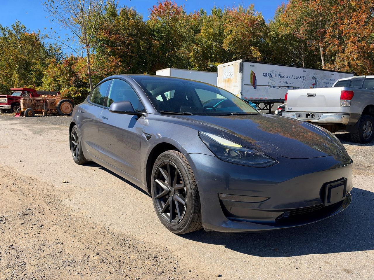 2021 Tesla Model 3 VIN 5YJ3E1EB3MF902504 — COPART salvage auction photo